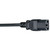 TRIPP P004-006 LITE 6' 18AWG AC Power Cord.Plug Type: IEC-320-C14 (male) to IEC-320-C13 (female)