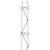 TRYLON 4.83.0004.002 Lower Horizontal Angle Frame Kit for #4 Super Titan Tower Section.Kit Includes 3 Angles and Hardware