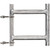 TRYLON 5.930.0104.007 3' Vertical Standoff Kit Including Medium Backing Assembly