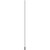 TRYLON 4.90.0200.C05 Supertitan Lightning Rod, 5' Long, 8" Threaded End, Copper-Clad