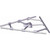 TRYLON 5.927.0050.009 12' Co-Location Platform for Mounting to Monpoles with 12" to 30" Outer Diameter.Includes Nine 2-3/8" X DROP SHIP ONLY