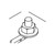 TRYLON 1202023 1/2" X 2" Bolt Assembly