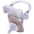 HARGER CPC1/1.25 Universal Pipe Clamp for 1" to 1.25" OD Pipe.Bidirectional Capability for Use in Grounding Fence Post to Fence Rail.Tinned Copper