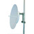 RADIOWAVES SPD6-5.2NS 5.25-5.85 Ghz 6' Diameter Parabolic Antenna.37.5 Dbi Gain @ 5.200 Ghz.Dual Polarization.N Female Connector.Radome Not