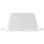 A.s.ASP572 450-470 Mhz Low Clearance, Transit "linebacker" Antenna.100 Watt, Unity Gain.UHF Female.White