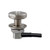 EM EM-MTR11001-058 WAVE NMO Thick Roof Mount All Brass and Stainless Steel Components w/17' RG58/U Cable Attached, No Connector