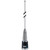 TE B4502NS 450-470 Mhz Base Loaded 1/2 Wave 2.4 Db, 200 Watts, No Ground Plane, Chrome Antenna with Spring.Order Mount Separately