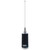 LAIRD C47 47-50 Mhz DC Ground Base Loaded Antenna.Unity Gain, 500 Watt.49" Tap- Ered Whip.Attractive Black/chrome Coil.Order Spring And/or Mount