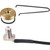 A.s.K794 3/4 in Hole Thick Roof Mount for Up to 1/2 in Deep.Accepts Low Profile and MOSAIC Antennas.Includes 17 Ft RG58/U and NO Connector