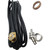 PCTEL NMO58UCP NMO Antenna Mount Kit - 17ft RG-58 Cable, UHF Connector, Permanent Roof Mount 0-960 MHz