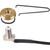 PCTEL K794-12-60-S3-A 3/4 in Hole Thick Roof Mount for Up to 1/2 in Deep.Accepts Low Profile and MOSAIC Antennas.Includes 5' Pre-Flex Plus 195 W/