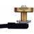 MAXRAD BMM-12-204-XX-N Brass 3/8"-3/4" Hole Mount for Up to 3/16" Thick Mounting Surfaces.Includes 17' LMR195 Cable.Order Connector Separately