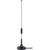LARSEN MS3E800SMA 806-896 Mini Mag Mount Suitable for Cellular or Trunking Applications.Enclosed Coil 3dB.12' RG58 with Installed SMA Connector