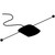 LARSEN KGI825 806-896 Mhz 0dB Interior Glass Mounted Antenna.No Outside Whip.Included 14' RG58/U Dual Shield Cable and NO Connector