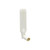 VENTEV TWS244950-RPTNC-W 2.4/5 Ghz Dual Band Rubber Duck Antenna with RPTNC Male Connector; 3.5/6 Dbi Gain