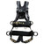 Elk River Tower Harness w/Tongue Buckles Leg Straps, 6 D-Rings, Medium