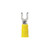 3M MV10-10FLX Scotchlok Locking Fork Vinyl Insulated, , Spring-Like Tongue Firmly Fits Around the Stud