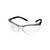3m 078371-62052 BX Silver and Black Frame Safety Glasses.Clear Anti-Fog Lens.Adjustable Temple Lengths