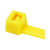 HELLERMANTYTON T50R4C2 8" UL Rated Cable Tie with 50lb Tensile Strength in Yellow.100 Pack