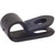 HAINES CCB316/100 PRODUCTS 3/16" Nylon Cable Clamp Used Tosecure Wire in Automotive and Electrical Applications.Screw Mounting.Black