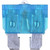 HAINES ATO15-LED PRODUCTS LED Indictaing 15 Amp, ATC Fuse Blue in Color, 10 Pack