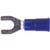 3M 94777 Vinyl Inssulated Block Spade Crimp Lug for Wire Sizes 16-14 Ga.and #8 Size Stud or Screw.Butted Seam.600-1000V.100 per Box