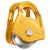 PETZL P03A Versatile Ultra-Compact Pulley.Rope Compatibility: 7 to 13 Mm.Sheave