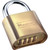 MASTER 175 LOCK Resettable Combination Padlock, Four Digits, 2 Inch Wide Body, Solid Brass, Set Your Own Combination to Any of 10,000 Combos.1"