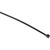 TYTON T18L-1000 8 X 3/32 in Self Locking Cable Tie.Black Color Resists Uv.18 LB Tensile Strength.Made of Nylon 6/6.Black