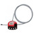 MASTER S806 LOCK Adjustable Cable Lockouts Multi-Stranded 1/4"dia Steel W/insluated Vinyl Cable & Hasp.Ideal for Circuit Breaker Panels