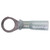 HAINES HS-BR516 PRODUCTS Heat Shrink Ring Terminal.Wire Size 16-14 ,5/16" Stud.100 Pack.Blue