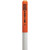 GRAINGER 113783A Utility Dome Marker, Overall Height: 72 In.Round, Thermoplastic, Orange/black/white