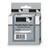 DYMO 1TLR5 1" White Label Tape.Vinyl Material.18 Ft., Black on Clear Print