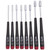 WIHA 26590 8pc Precision Miniature Nutdrivers.Includes Individual Nut Drivers in 2.5, 3.0, 3.5, 4.0, 4.5, 5.0, 5.5, 6.0mm Blades.All Blades 60mm