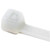 HELLERMANNTYTON T18L9M4 Standard Cable Tie, 8" Long, 18lb Tensile Strength, PA66, Natural, 1000/pkg