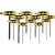 WIHA 33494 Soft Grip Inch Hex T-Handle 11 Pc.Set