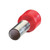 THOMAS F2043 & BETTS Insulated Ferrule.8 Awg, Red Color, Copper, Tin Plated.Ensures Reliable Electrical Connections Terminating Conductors