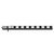 10' PS240810 8-Outlet Vertical Power Strip, 120V 15A, 5-15P