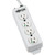 15' PS-415-HG Medical Power Strip with 4 Hospital Outlets