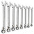 GEARWRENCH 9533N 8pc SAE Reversible Ratcheting Wrench Set includes:5/16, 3/8 7/16, 1/2, 9/16, 5/8, 11/16 and 3/4 In