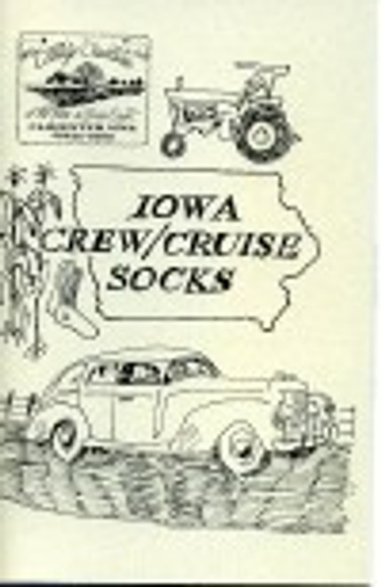 Iowa Cruise/Crew Sock by Cottage Creations #W15