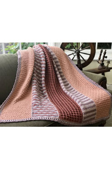 Plymouth Pattern 3392 - Encore Worsted Crochet a Long Blanket