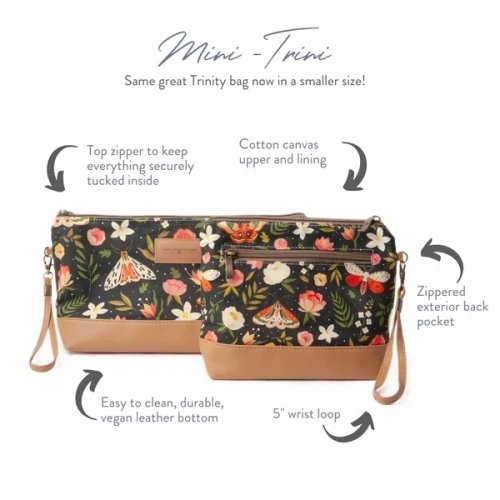 Mini Trini Bag – Small Zippered Sock Project Bag