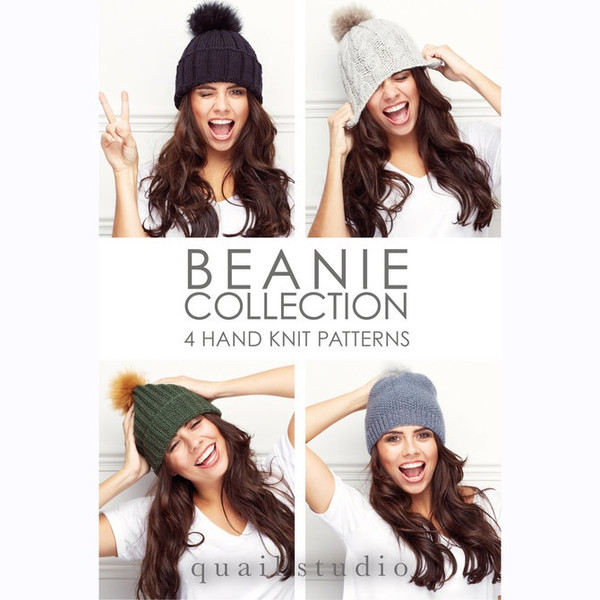 Rowan Booklet by Quail Studio - Beanie Collection - 4 projects