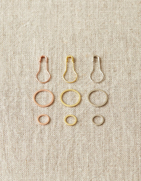 CocoKnits Precious Metal Stitch Markers