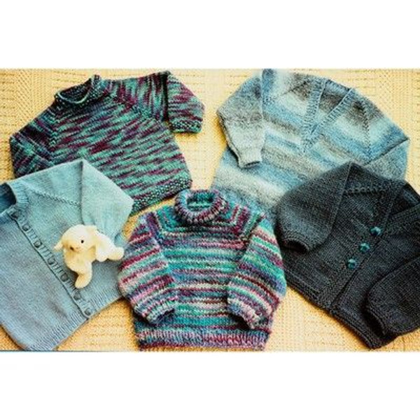 Ann Norling Pattern - #53 Kid's Top-Down Raglan