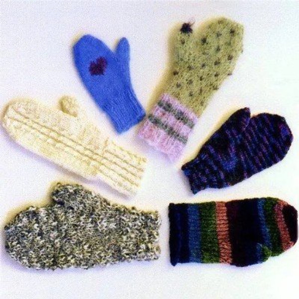 Ann Norling Pattern - #8 Basic Mittens on 4 Needles