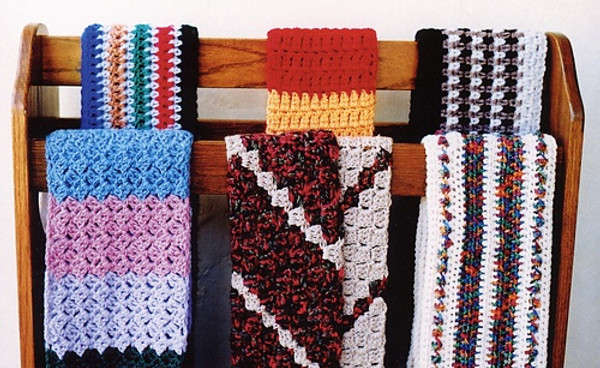 Ann Norling Pattern - #58 Six Scarfs to Crochet