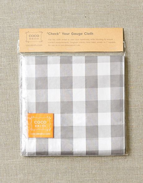 CocoKnits Check Your Gauge Cloth