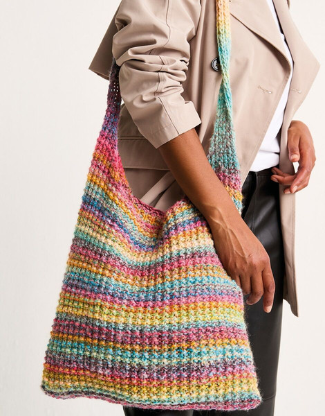 Sirdar Pattern F258 Rippled Mineral Bag 10809